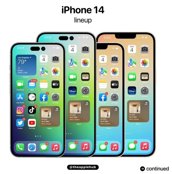 雨湖苹果14维修分享iPhone 14全家福 