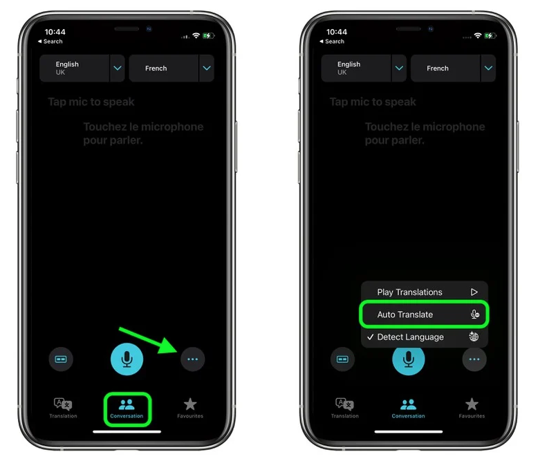 雨湖苹果手机维修分享iOS 15 “翻译” App 新改进 