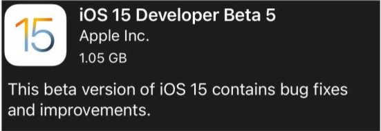 雨湖苹果手机维修分享如何升级到iOS15.0 beta5 