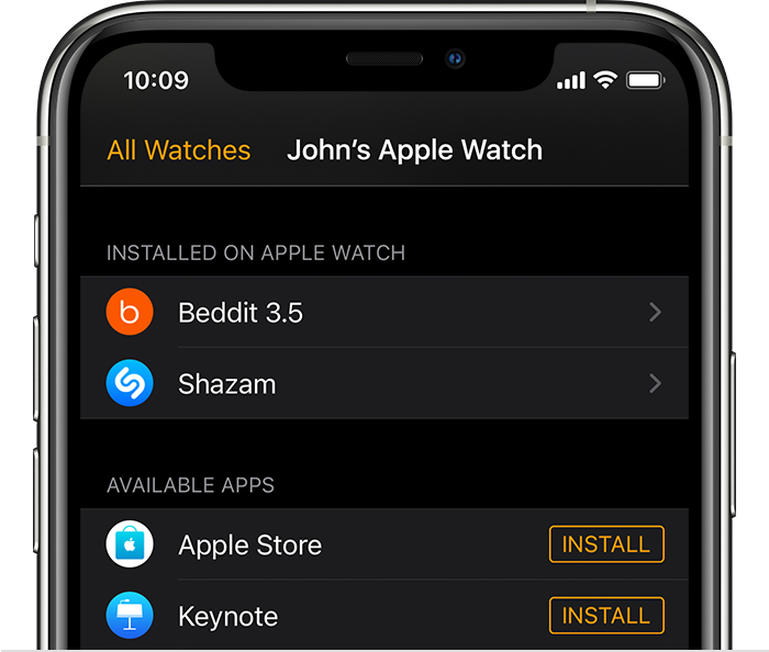 雨湖苹果手机维修分享如何在 Apple Watch 上下载应用 
